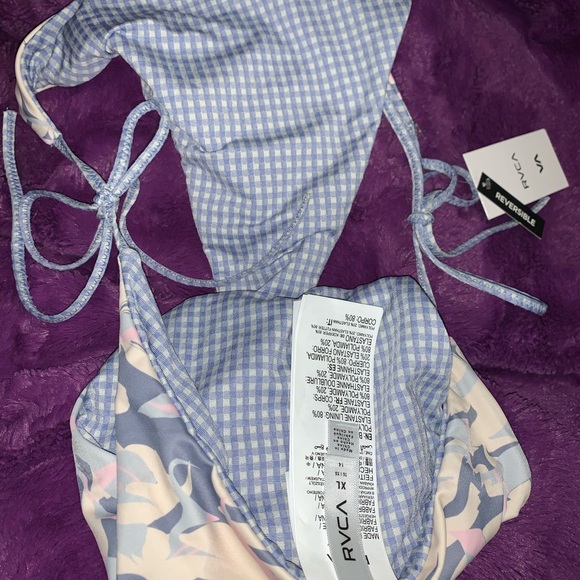 RVCA high cut string bikini bottoms xl NWT - Picture 4 of 10